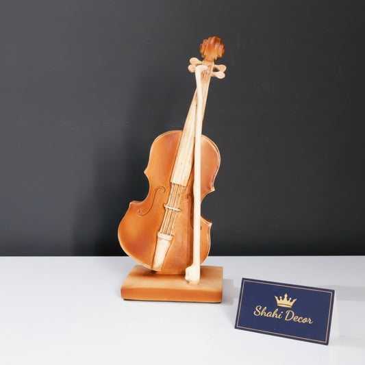 Vintage Musical Violin Sculpture