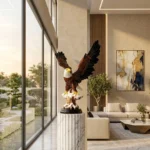 Eagle Decorative Statue Multicolor Resin - Image 5