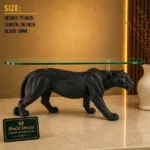 Panther Coffee Table Matte Black Finish - Image 2