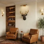 Deer Head Wall Decor Bronze - Image 5