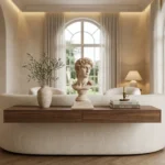 David Bust Sculpture Cream Finish - Image 6