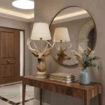 Deer Head Lamp in Natural Finish - Image 5