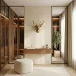 Deer Head Wall Mount Golden Finish - Image 5
