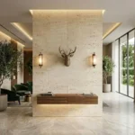 Deer Head Wall Art Bronze Finish - Image 4