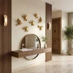 Flying Doves Wall Decor Set Golden - Image 4