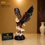 Eagle Decorative Statue Multicolor Resin - Image 2