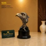 Eagle Head Statue Antique Gold - Image 2