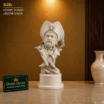 Pirate Captain Bust Off-White Finish - Image 2