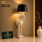 Horse Wall Lamp White and Black - Image 2
