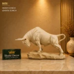 Charging Bull Sculpture Sandstone Finish - Image 2