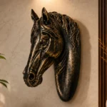Horse Head Sculpture Antique Bronze Finish