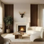 Deer Head Wall Decor Bronze - Image 4